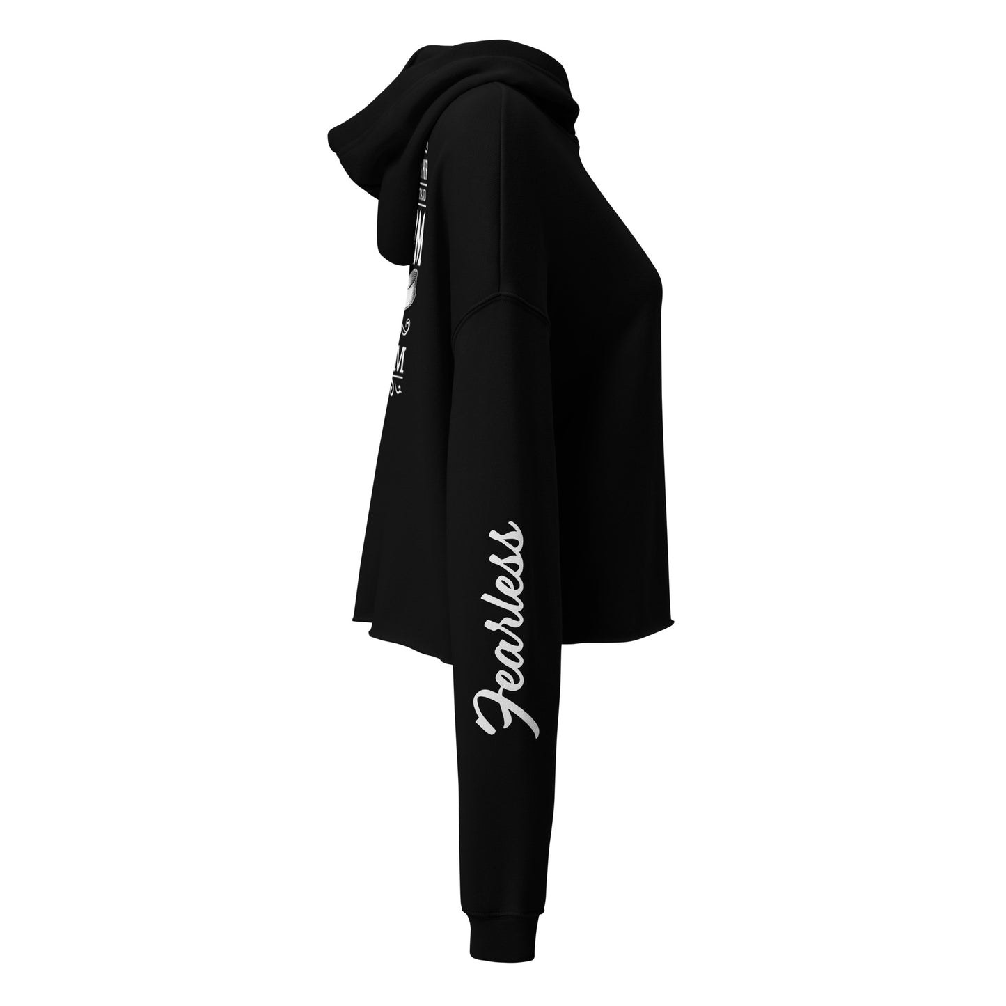 I Am the Storm Bella+Canvas Crop Hoodie