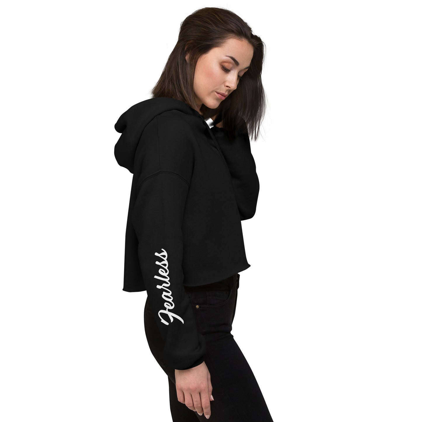 I Am the Storm Bella+Canvas Crop Hoodie