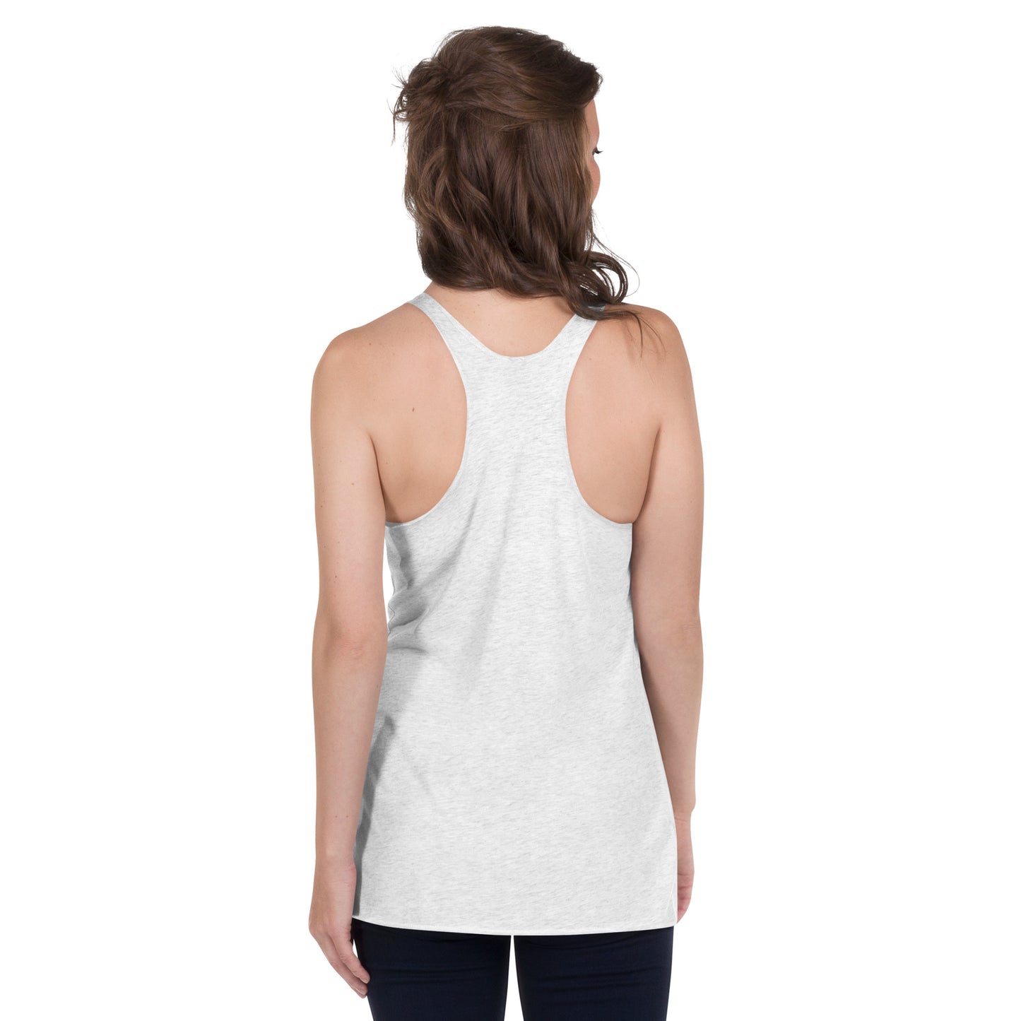 Freedom Isn't Free Women's White Racerback Tank