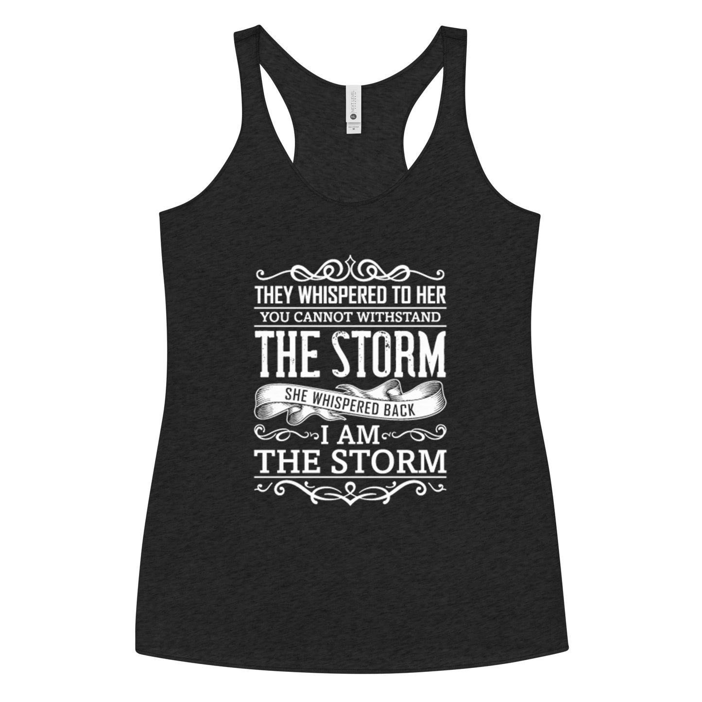 I Am the Storm Women's Racerback Tank