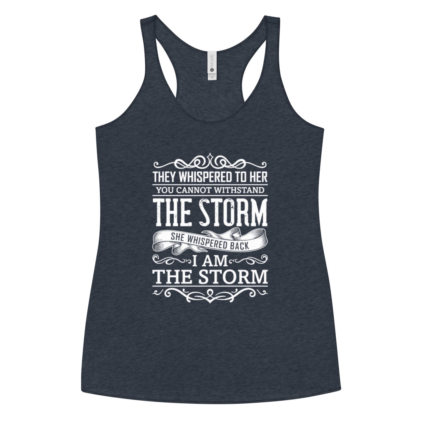 I Am the Storm Women's Racerback Tank