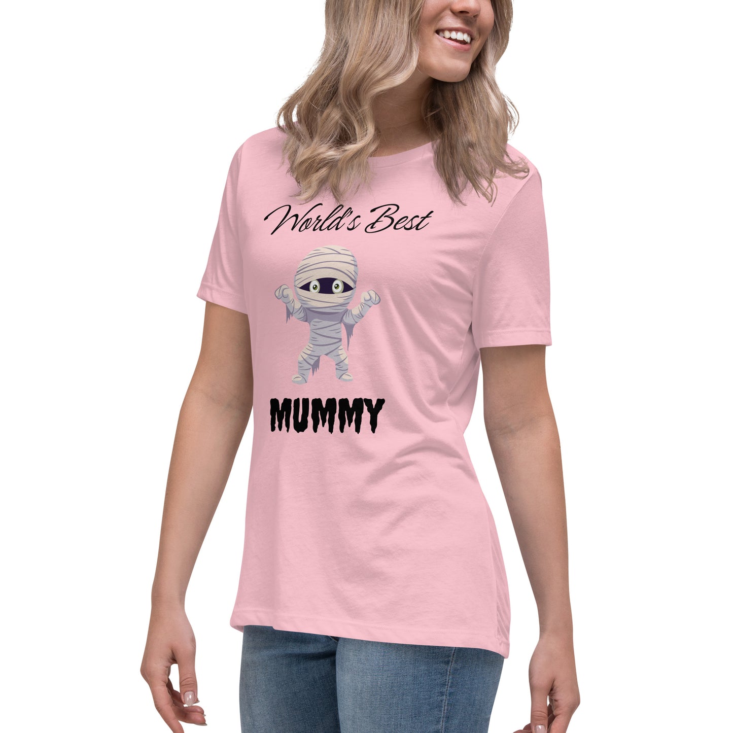 World's Best Mummy Women's Light Relaxed Bella+Canvas T-Shirt
