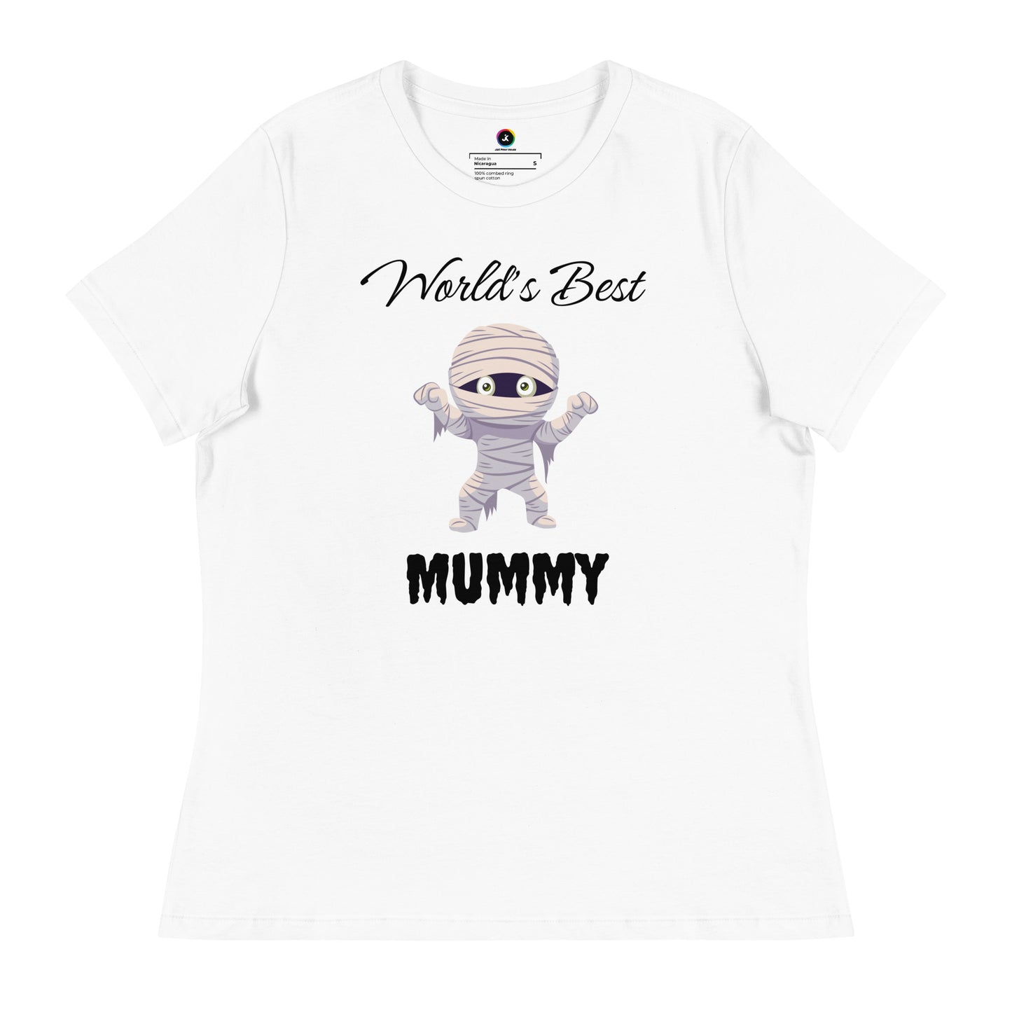World's Best Mummy Women's Light Relaxed Bella+Canvas T-Shirt