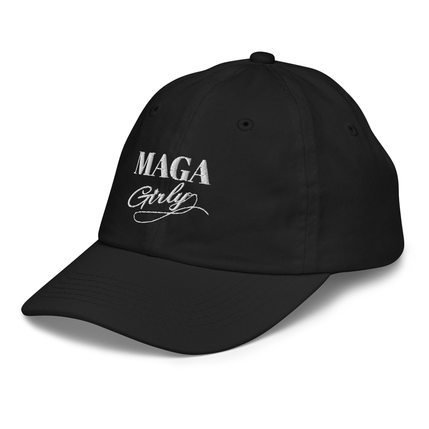 Youth MAGA Girly Baseball Hat