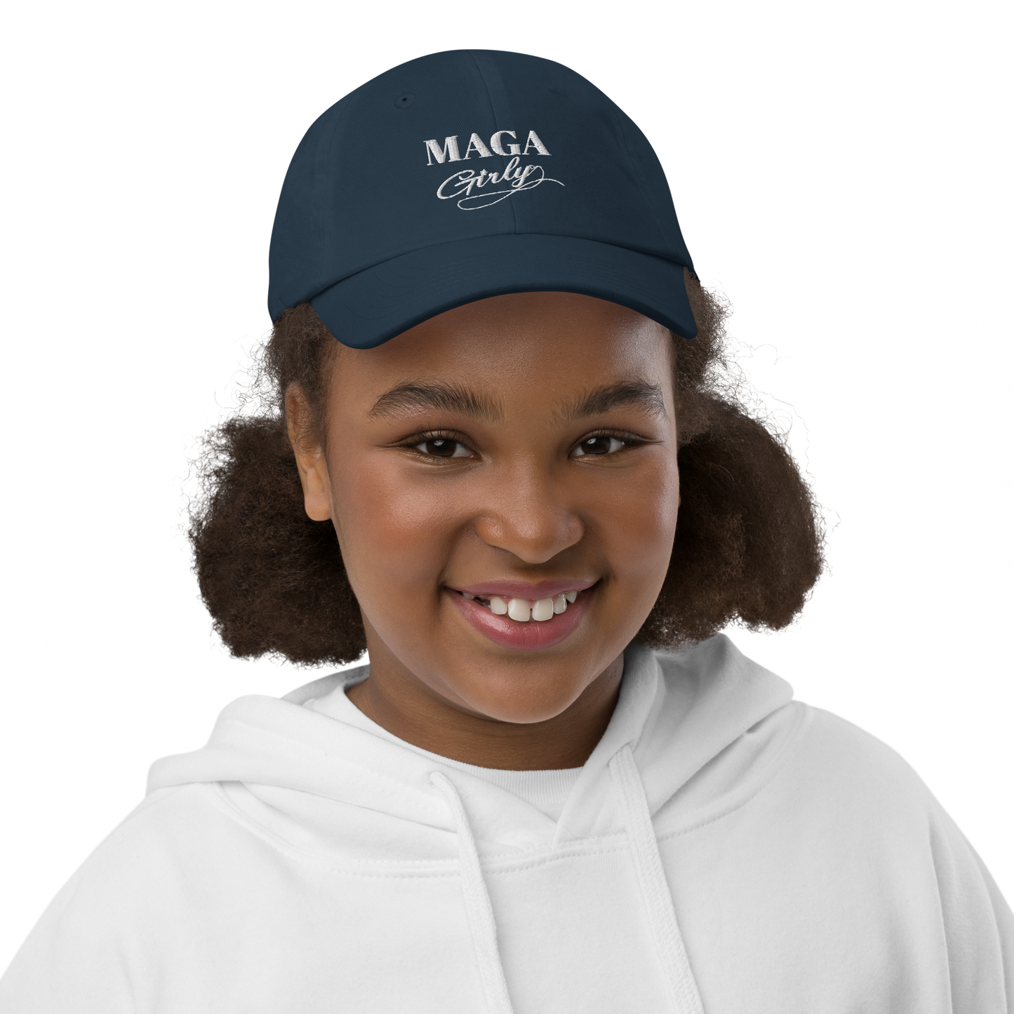 Youth MAGA Girly Baseball Hat