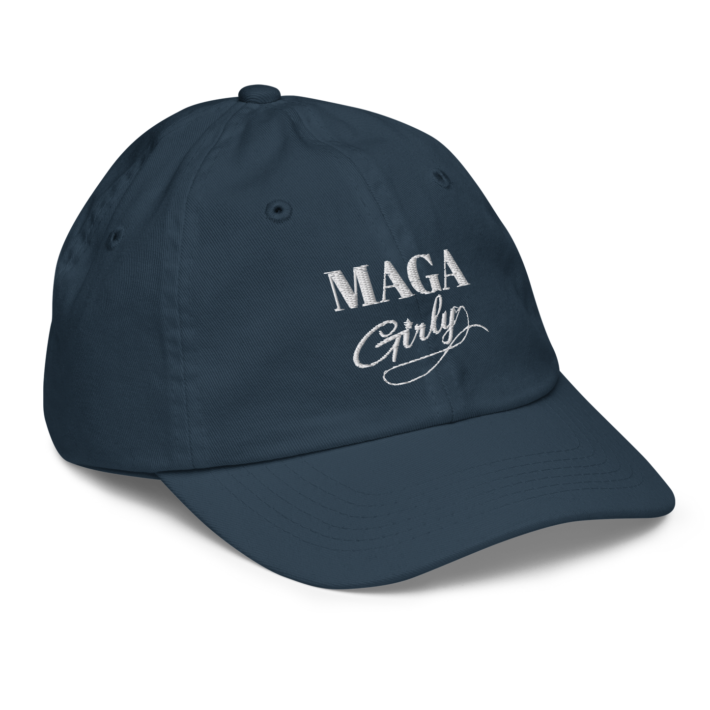 Youth MAGA Girly Baseball Hat
