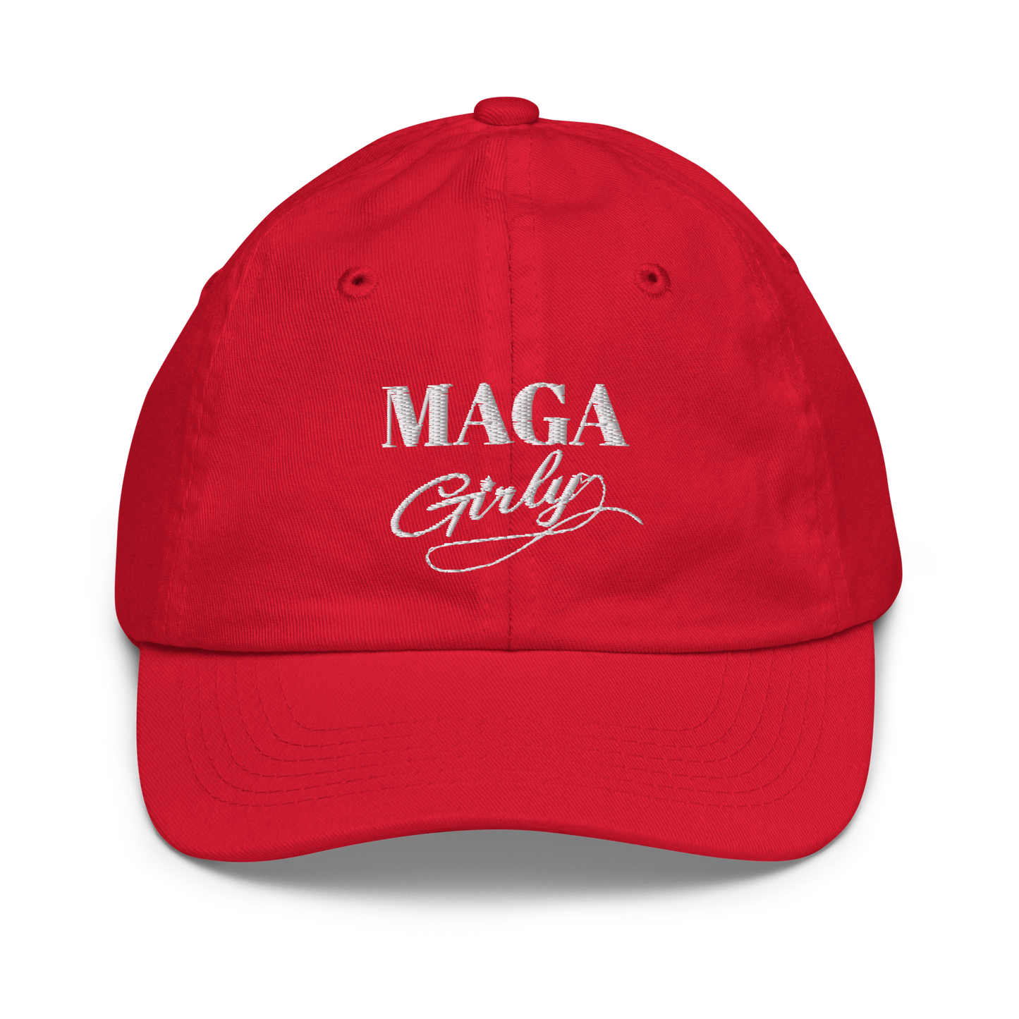 Youth MAGA Girly Baseball Hat