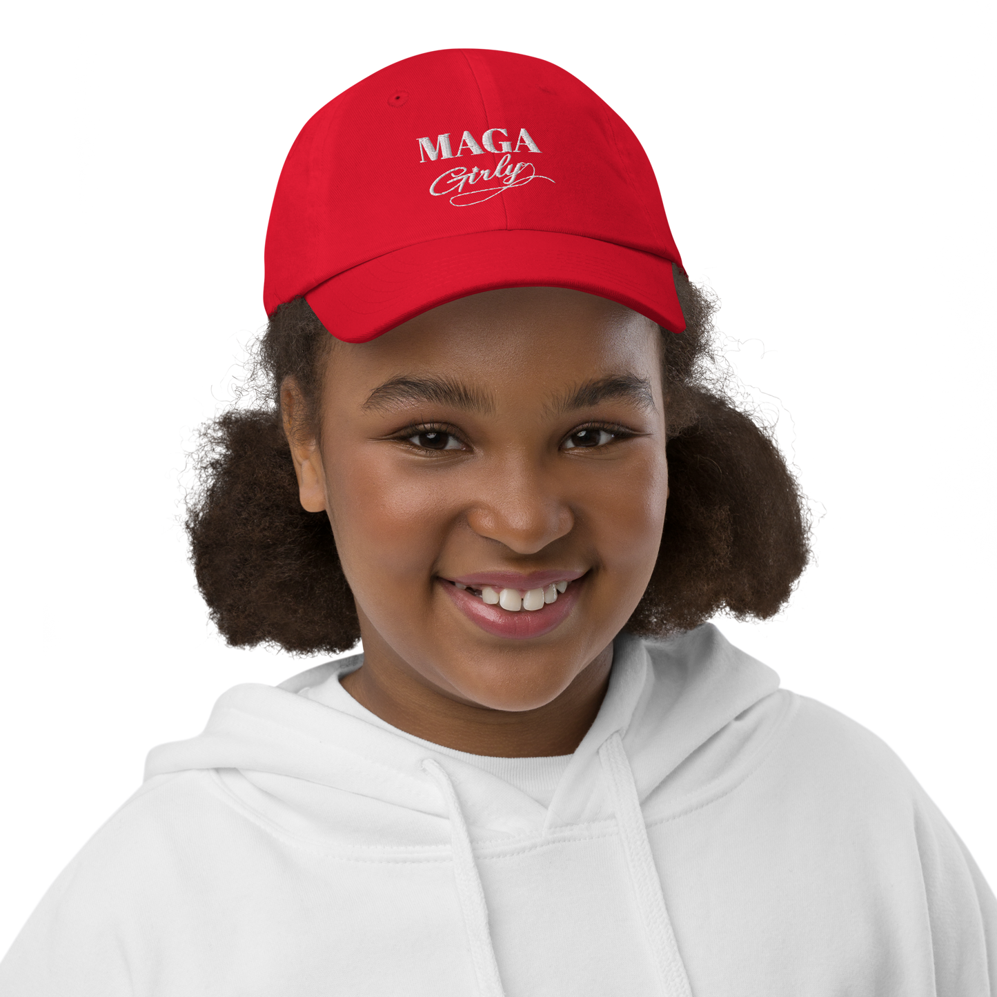 Youth MAGA Girly Baseball Hat