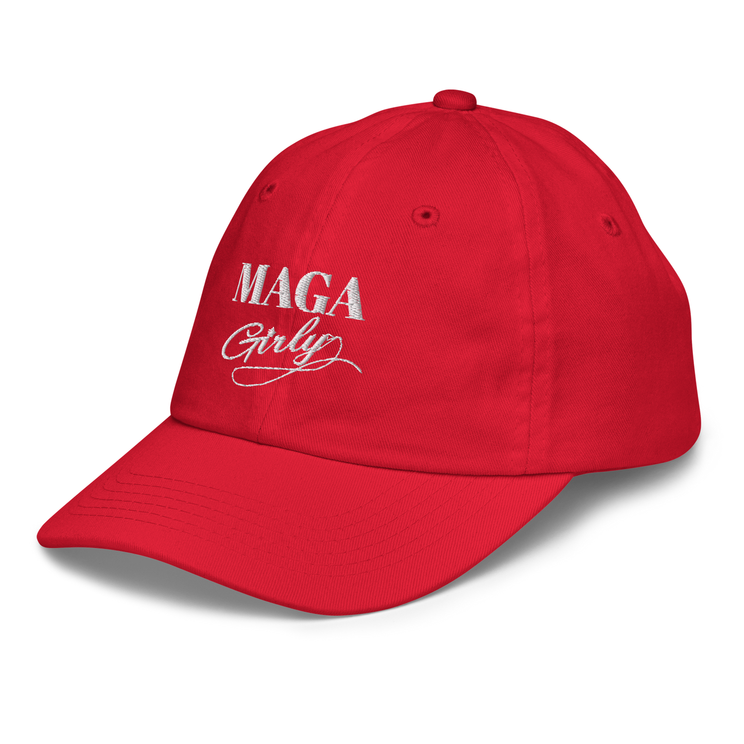 Youth MAGA Girly Baseball Hat