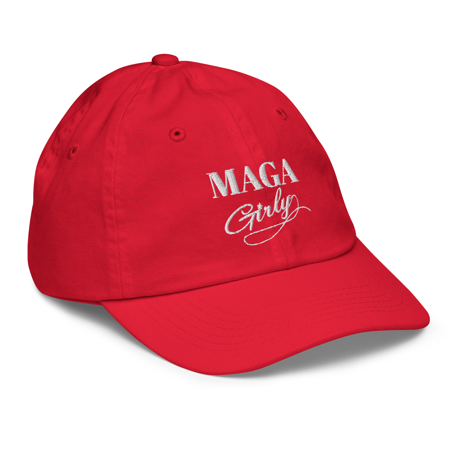 Youth MAGA Girly Baseball Hat
