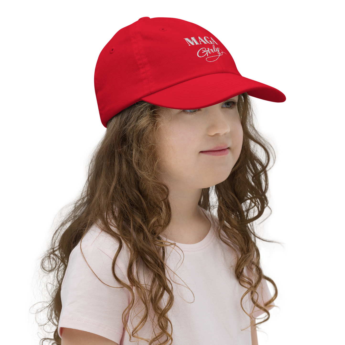 Youth MAGA Girly Baseball Hat